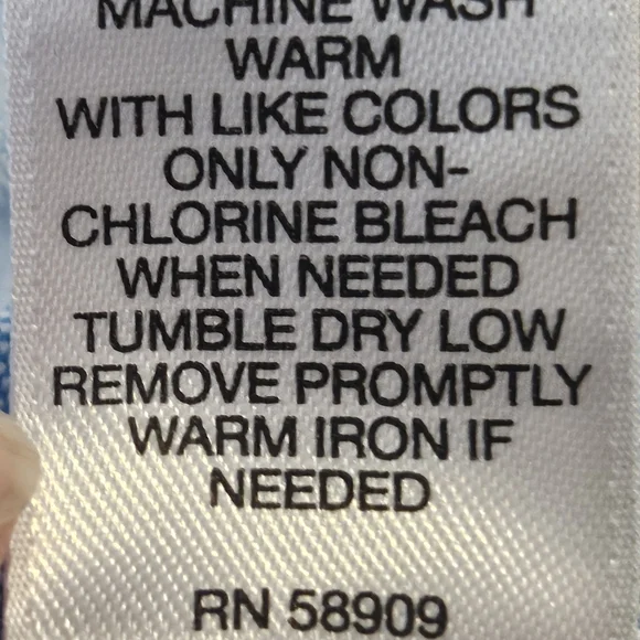 DANIEL CREMIEUX mens Short Sleeve Button Dress Shirt Size LARGE COLOR BLUE LL11 - Picture 16 of 16